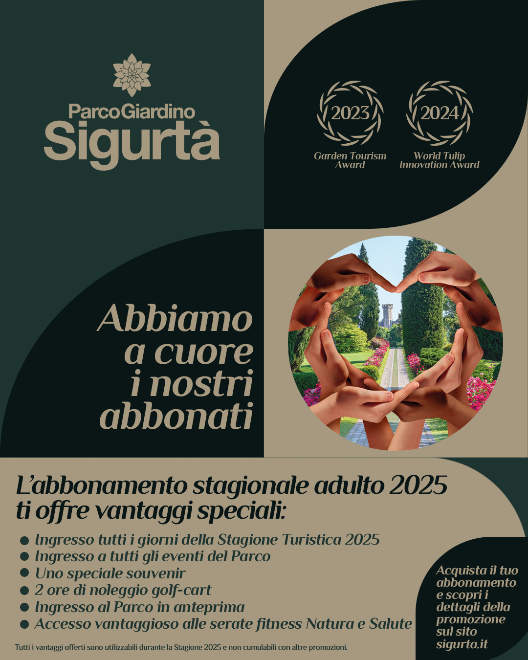 parco sigurta -  abbonarsi conviene